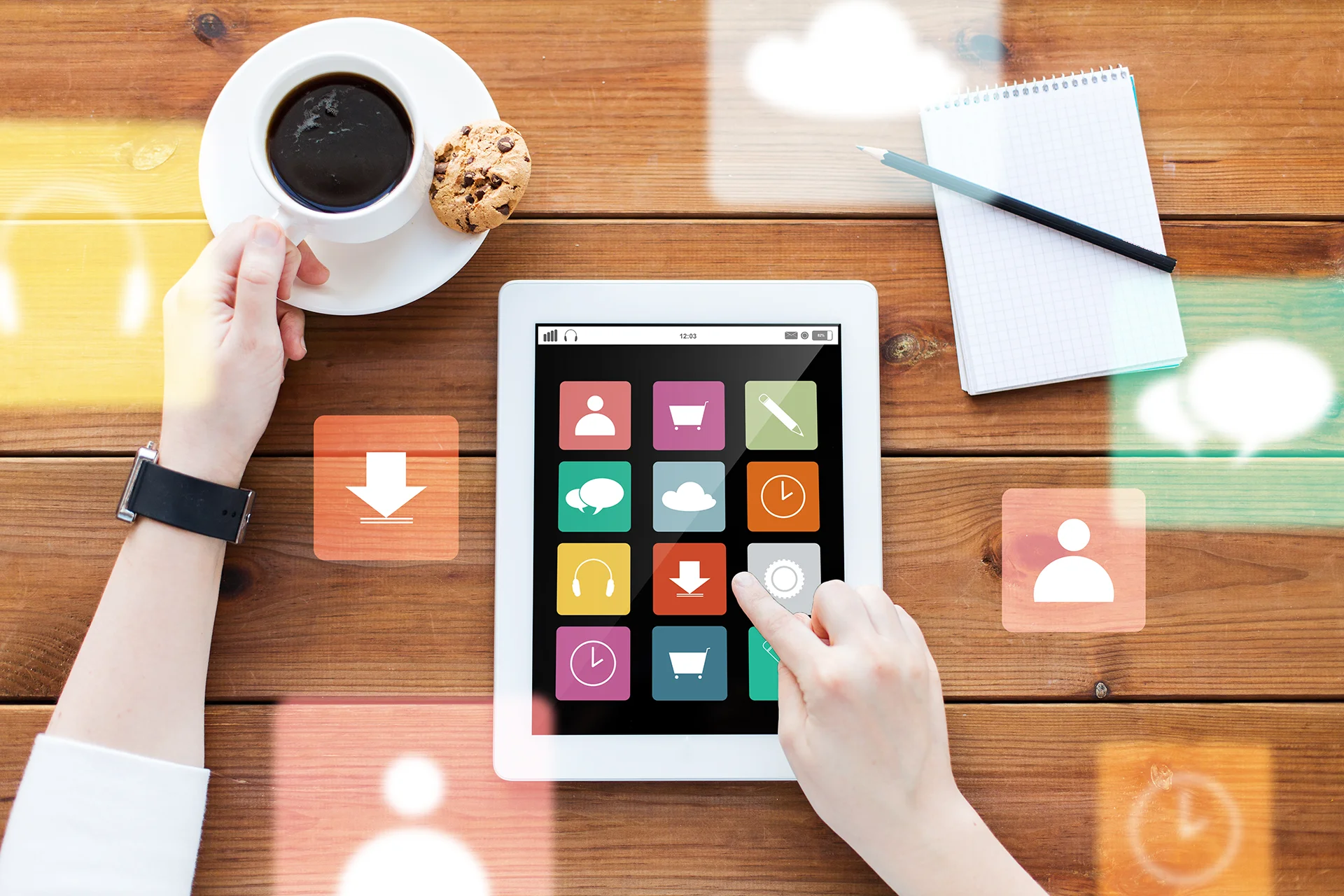 Teamarbeit am Modern Workplace